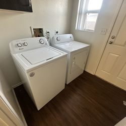 Washer And Dryer