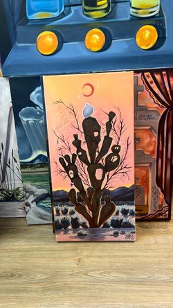Original Oil Painting on Canvas 10”x20”