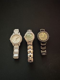 Three FOSSIL Watches