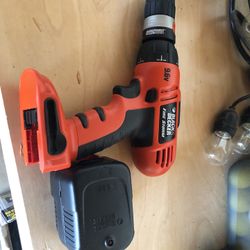 Black & Decker Firestone Drill