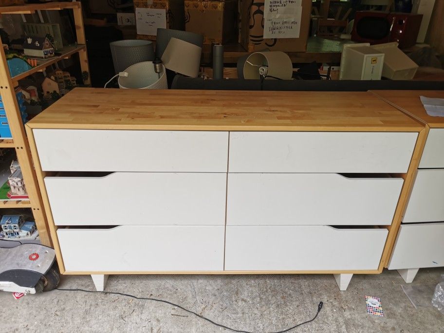 IKEA MANDAL 6 drawer dresser