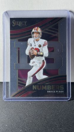 2023 Panini Select - Select Numbers #NMB-BPU Brock Purdy