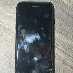 sim locked Apple iPhone SE 2nd Gen White 4.7in 3GB RAM 12MP w/ Wood-Texture Case