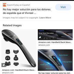 Cordless Massager /Maseajeador Inalámbrico