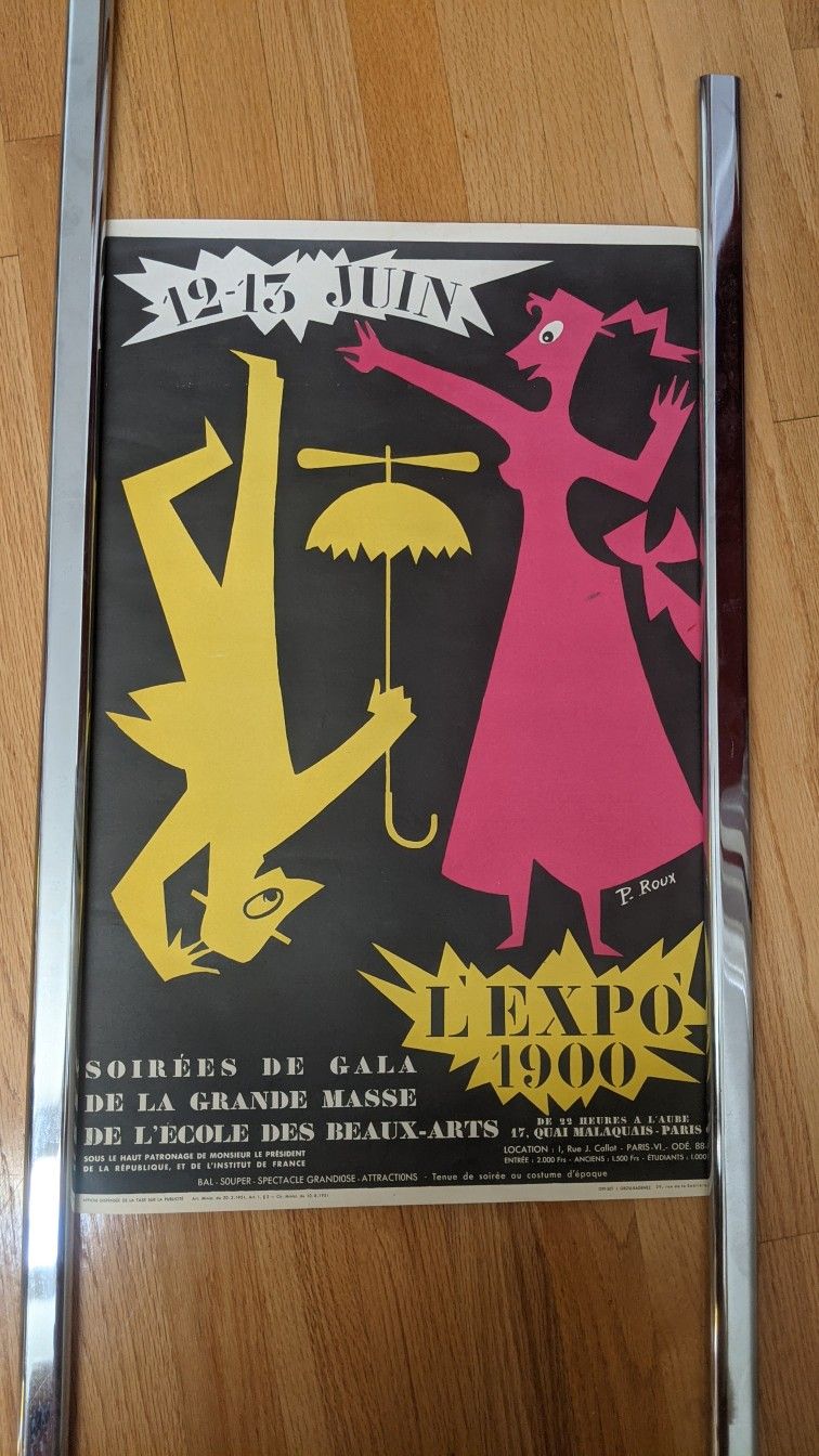 Original Vintage 1950s French Posters
