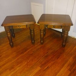 Solid Wood Night Stands/ End Tables 
