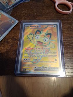 Meowth ex Pokémon Card 107/088 Holo Rare