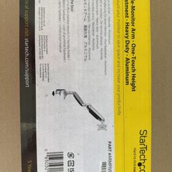 Single Monitor Arm - Heavy Duty - Desk Clamp Mount