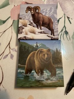 2014 Canada GRIZZLY BIG HORN SHEEP SILVER proof coins