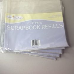 Miss Elizabeth's 33/ 10 PK 12 x 12 Scrapbook Refills - Acid Free