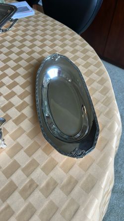 Antique Oval Tray