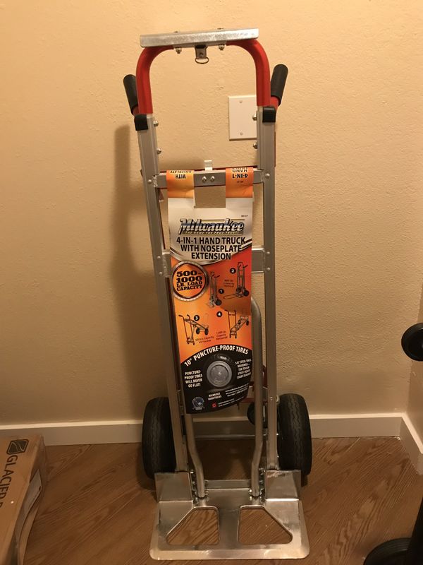 Milwaukee 1000 Lb. Capacity 4 in 1 hand truck for Sale in Paramount, CA OfferUp