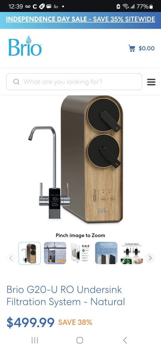 Brio G20-U Water Dispenser