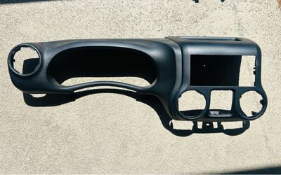 Keep JK Wrangler Instrument Cluster Trim Panel Bezel - 2015-2018 Models (Mopar, OEM)