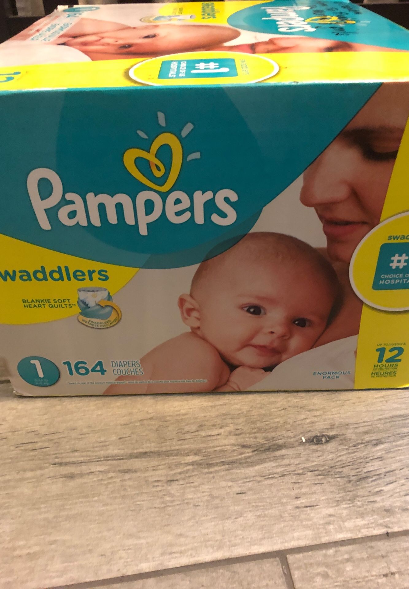 Pampers swaddlers size 1