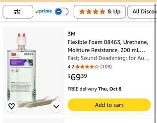 3M Flexible Foam 08463 200ml Cartridge