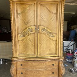 Wooden Armoire 
