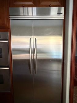 42” KitchenAid Built in refrigerator