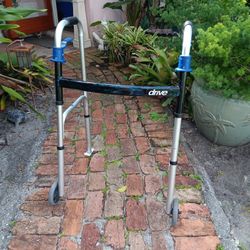 Adult Walker With Wheels 