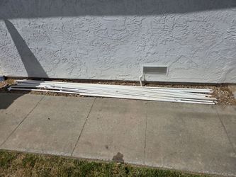 1/2 inch and 3/4 inch PVC