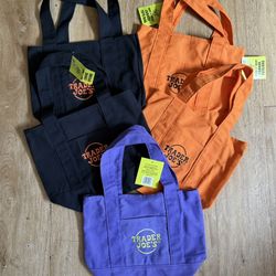 Halloween Mini Tote Trader Joes bag