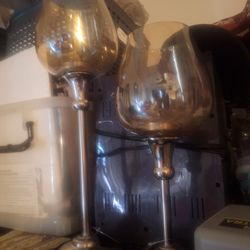 Tall Candle Holder Wine Glasses