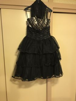 Black pretty party dress