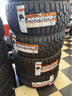 🚀☎️🇺🇸285/45/R22 las 4 llantas arroyo Rt por $580🚀☎️