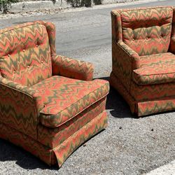 Mid Century 60s Swivel Chair