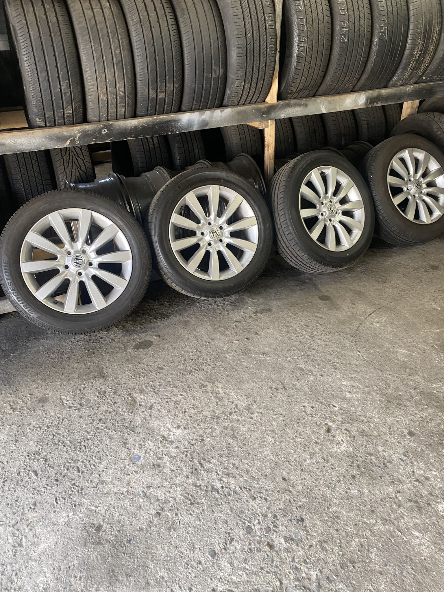 18” Rims And Tires