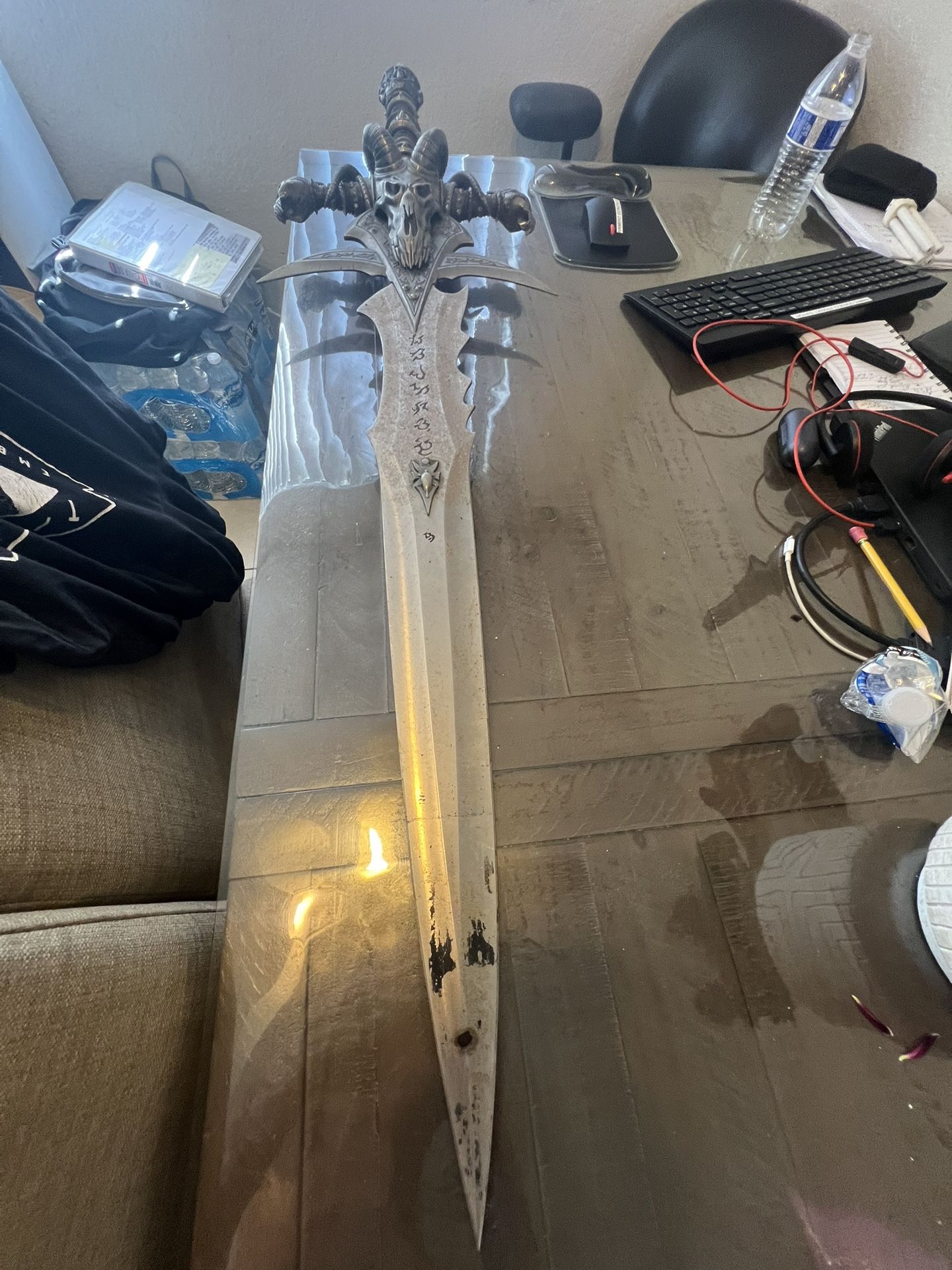 collectible Frostmourne sword World of Warcraft