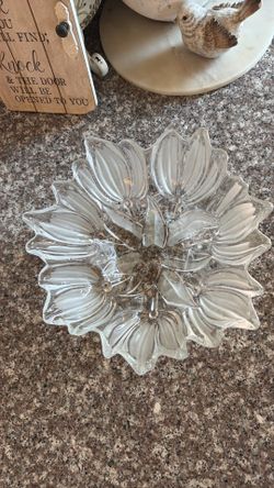 Glass Serving Bowl / cuenco de vidrio