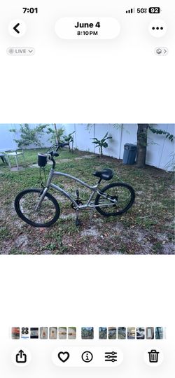 A nice aluminum bike 7 speeds