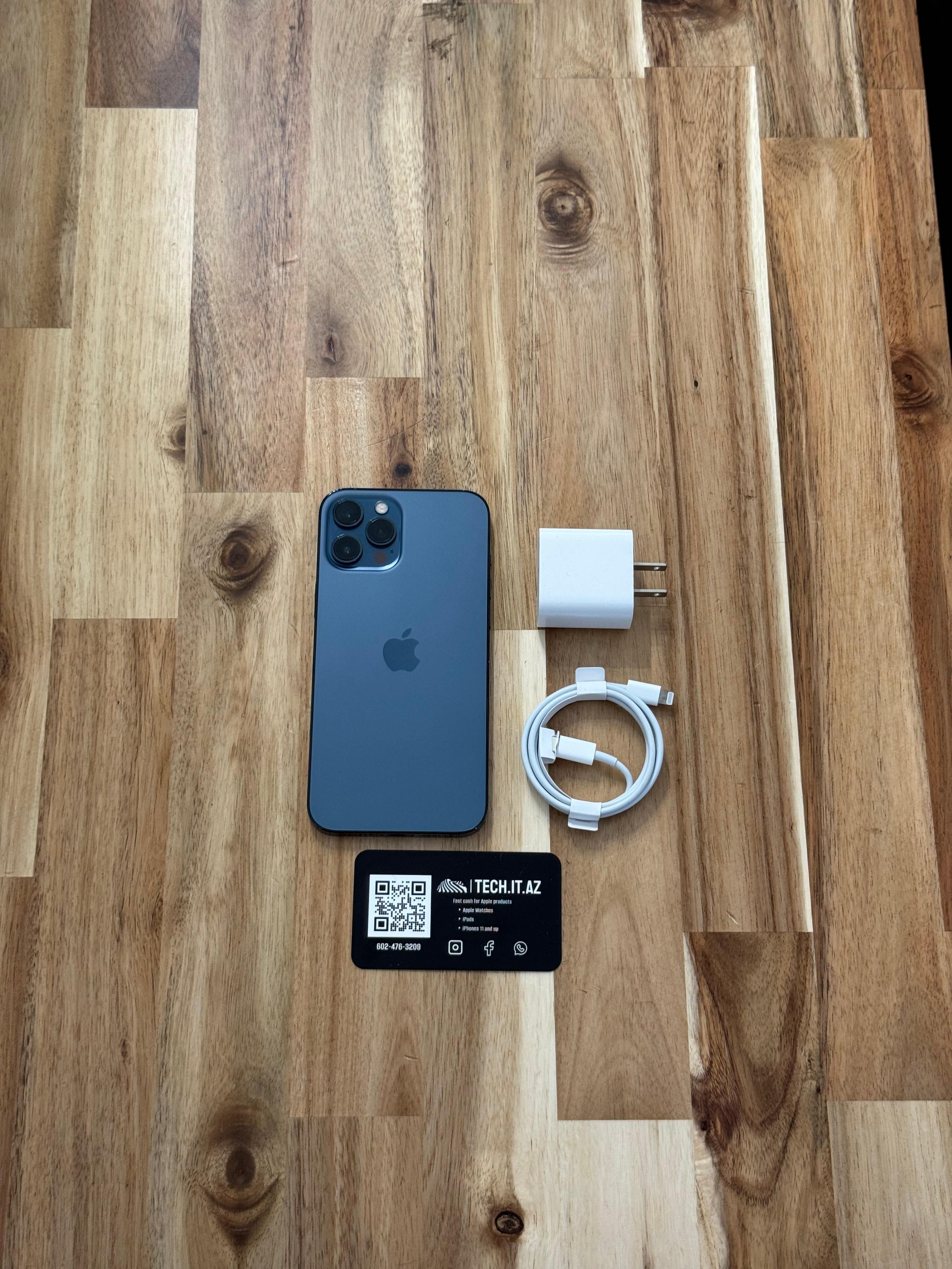 📱 iPhone 12 Pro Max | 128GB | Blue | Unlocked (Any Carrier)