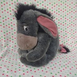 16" Disney Store Grey Sitting Eeyore Plush