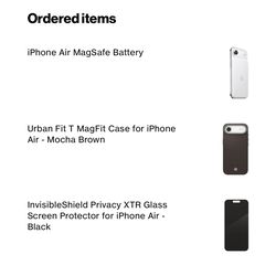 iPhone Air Accessory Bundle