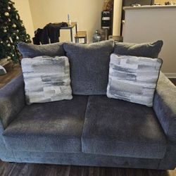 New Grey sofa and love seat! Best deal you can get for 2 PERFECT CONDITION COUCH