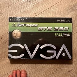 NVIDIA GE Force GTS 250 GPU Graphics Card 