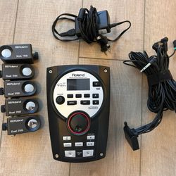 Roland Drum Module & Triggers - GREAT CONDITION