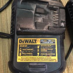 18 or 12 Volt Battery Chargers and One Battery