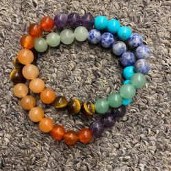 Seven Chakra Bracelets 