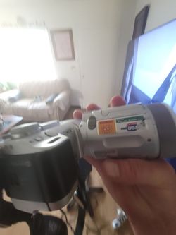 Sony  camera  as Is pug  it in come on  tank needs be charges tho