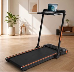 Treadmill with incline