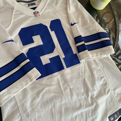 Nike NFL Authentic: Ezekiel Elliott Cowboys Jersey  🍽️