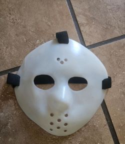 Jason Voorhees Friday the 13th Scary Halloween Hockey Mask White Cosplay Horror