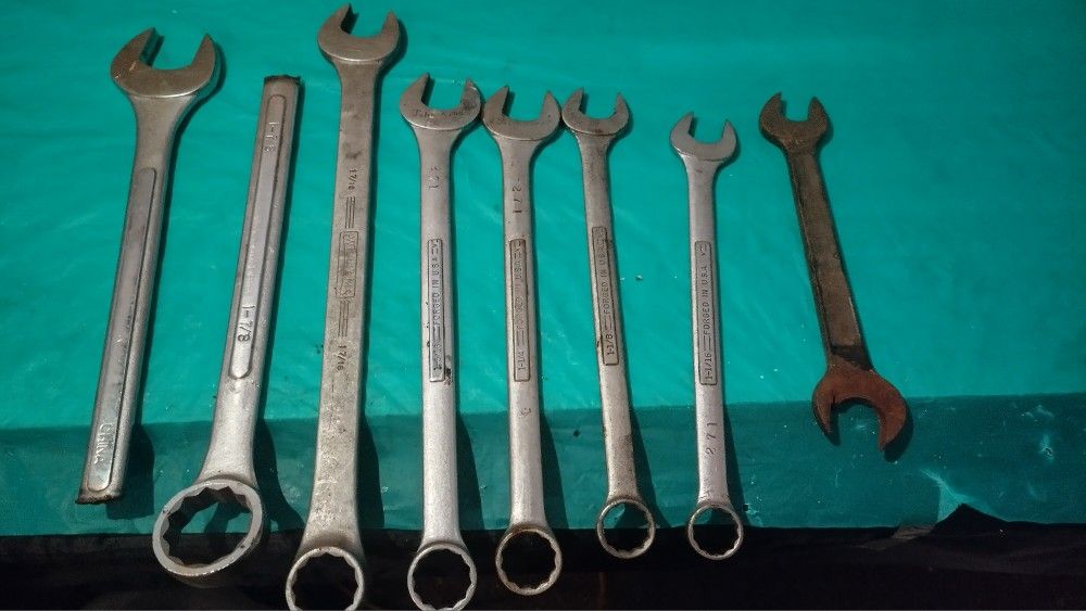 Various Open End Wrenches 