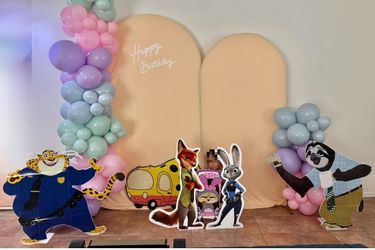 Zootopia party decorations