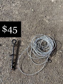 Stake And Leash
