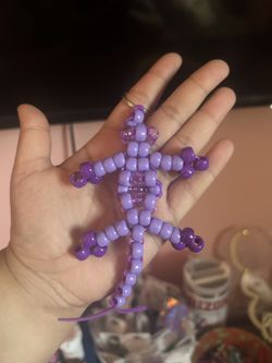 Beaded Lizard Keychains