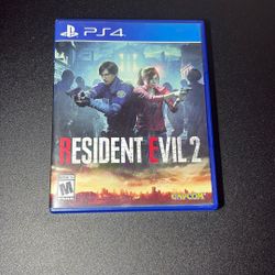 Resident Evil 2 PS4
